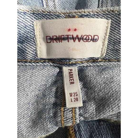 Driftwood Parker Wide Leg Jeans Size 25 - Picture 8 of 10